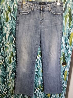 Armani Jeans Light Wash Bootcut Jeans